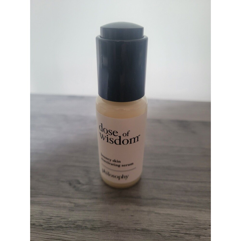 New! Philosophy Dose Of Wisdom Bouncy Skin Reactivating Serum 30ml/1fl.oz